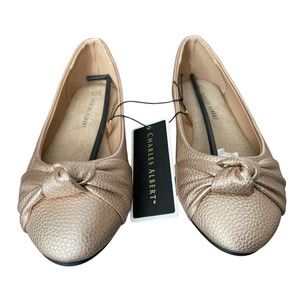 Charles Albert Rose Gold Shoes~Women's Size 7 New with tags